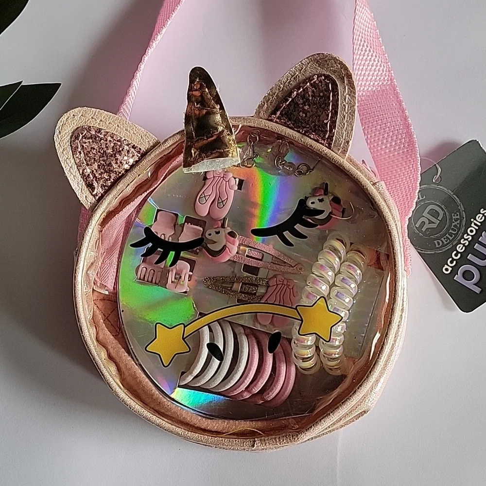 NEW Unicorn Kids Hair Care Set Pink Mix
